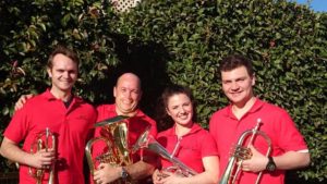 Holroyd Quartet 2nd Place Winners.
Richard Sandham, Andy Yule, Bella Harvey & Raph Harvey.